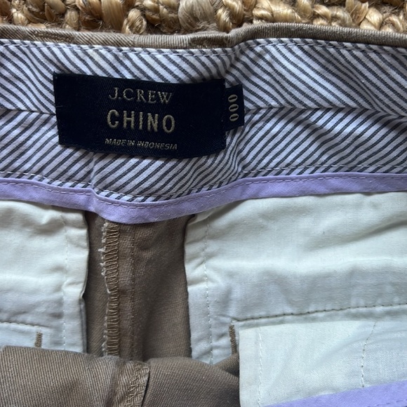 Jcrew chino shorts. Size 000 - Picture 3 of 3